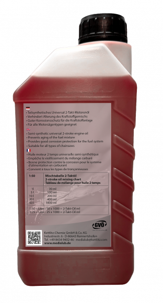 KETTLITZ-MX 2 Takt Öl - 1 Liter Gebinde